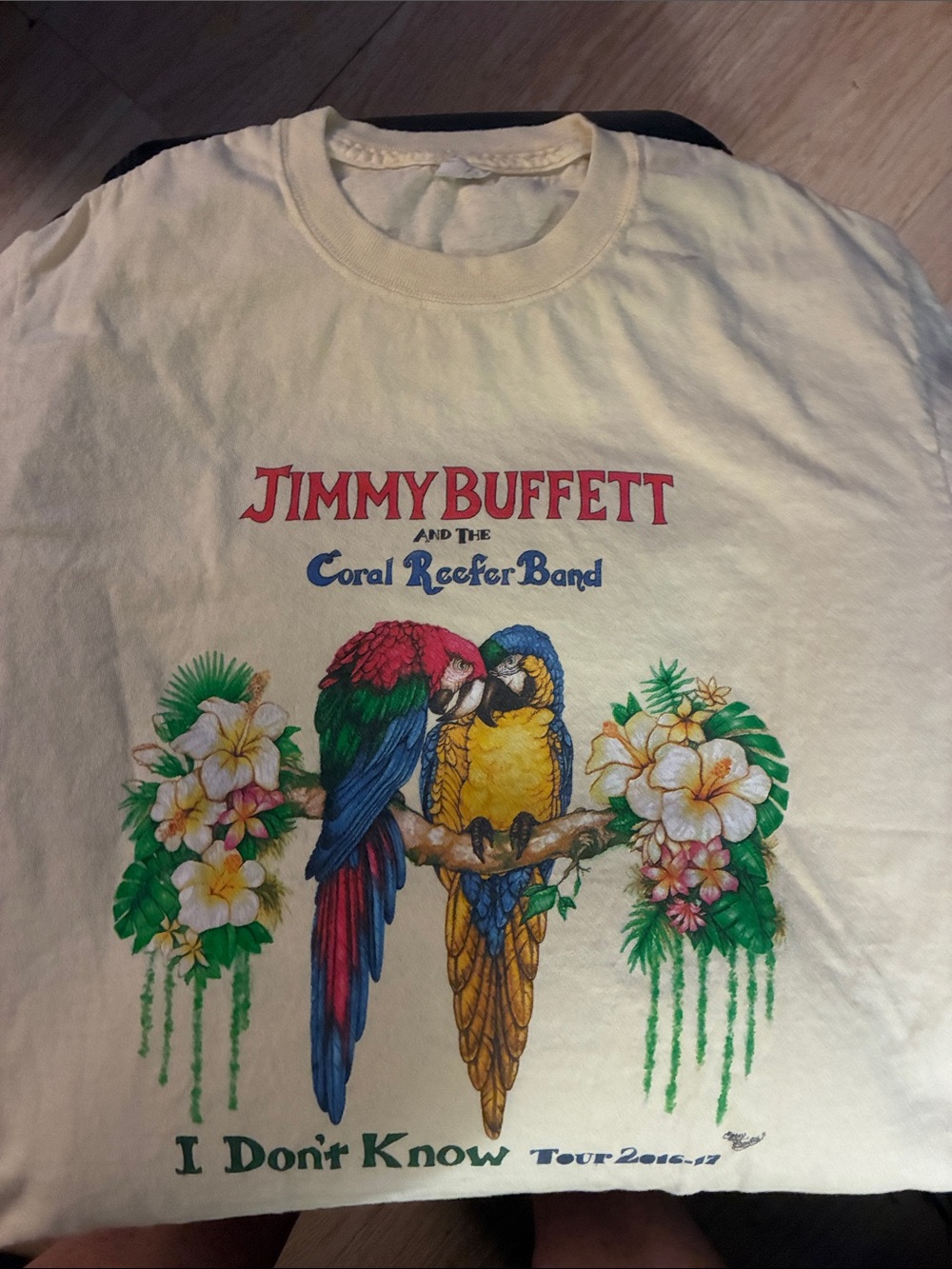 Jimmy Buffet tour tshirt  2016-2027